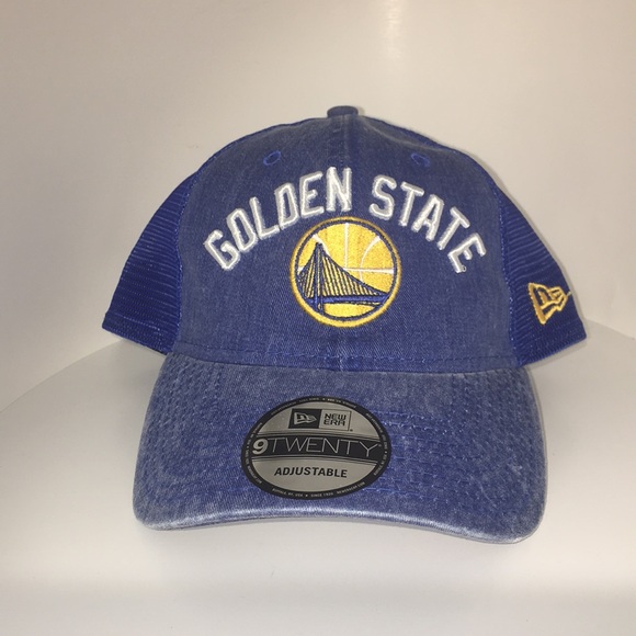 Golden State Embroidered Snapback Trucker Cap